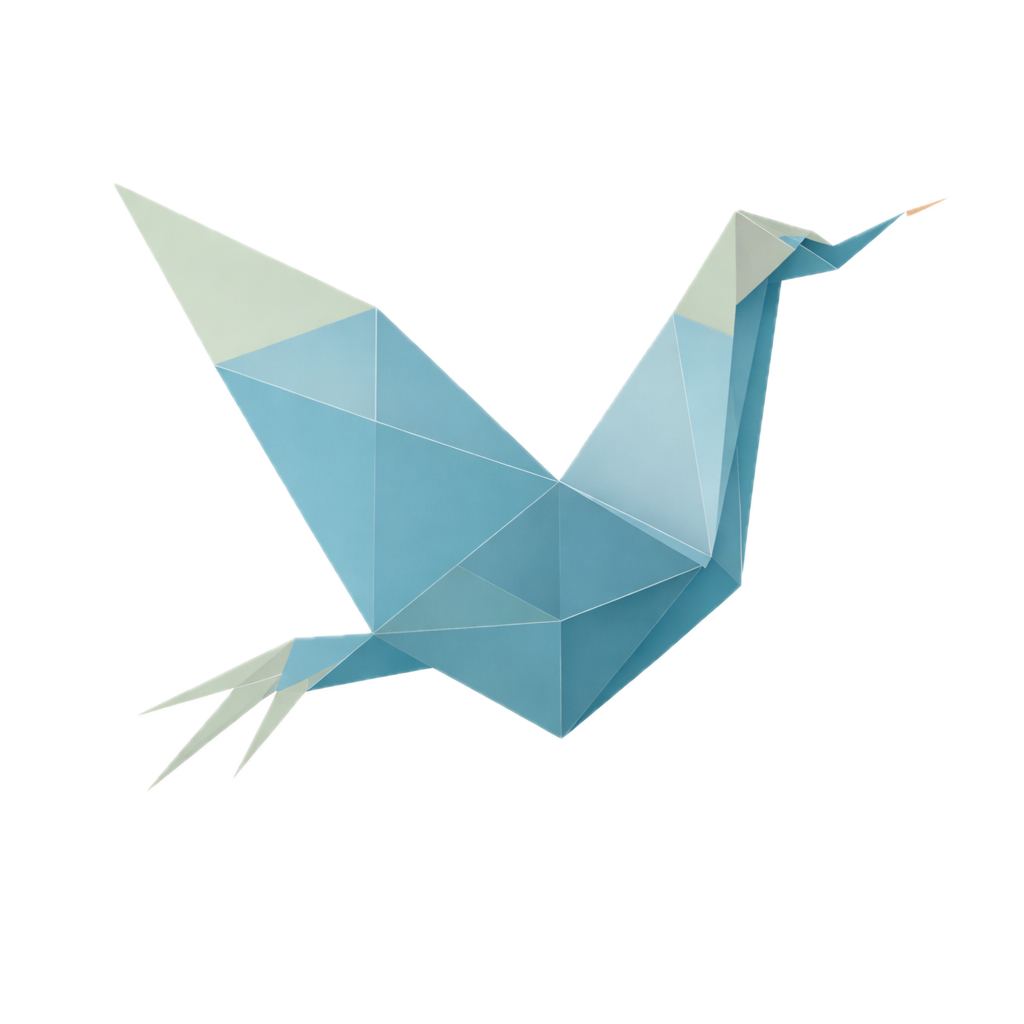 Origami Kranich – Dr. Sandra Michels